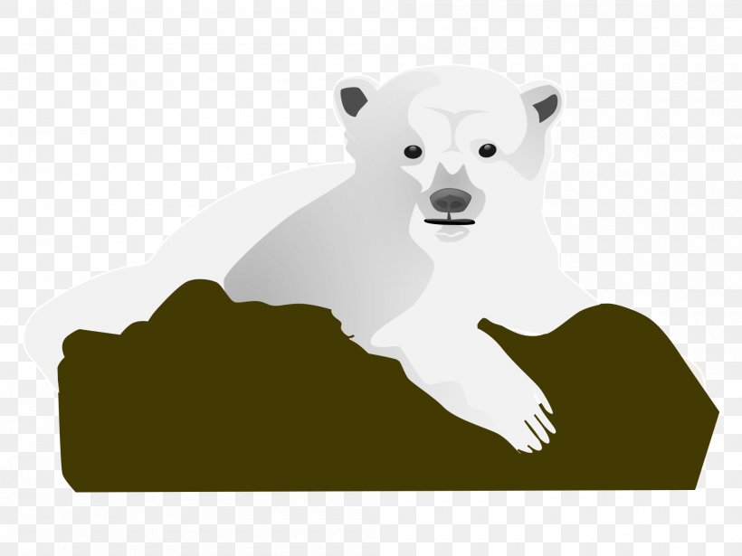 Polar Bear Cartoon, PNG, 2000x1500px, Polar Bear, American Black Bear, Animal, Animal Figure, Bear Download Free