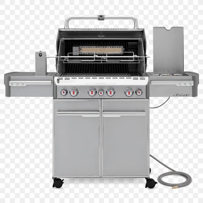 Barbecue Weber Summit S-470 Weber-Stephen Products Weber Summit S-670 Natural Gas, PNG, 1800x1800px, Barbecue, Gas Burner, Gasgrill, Grilling, Kitchen Appliance Download Free