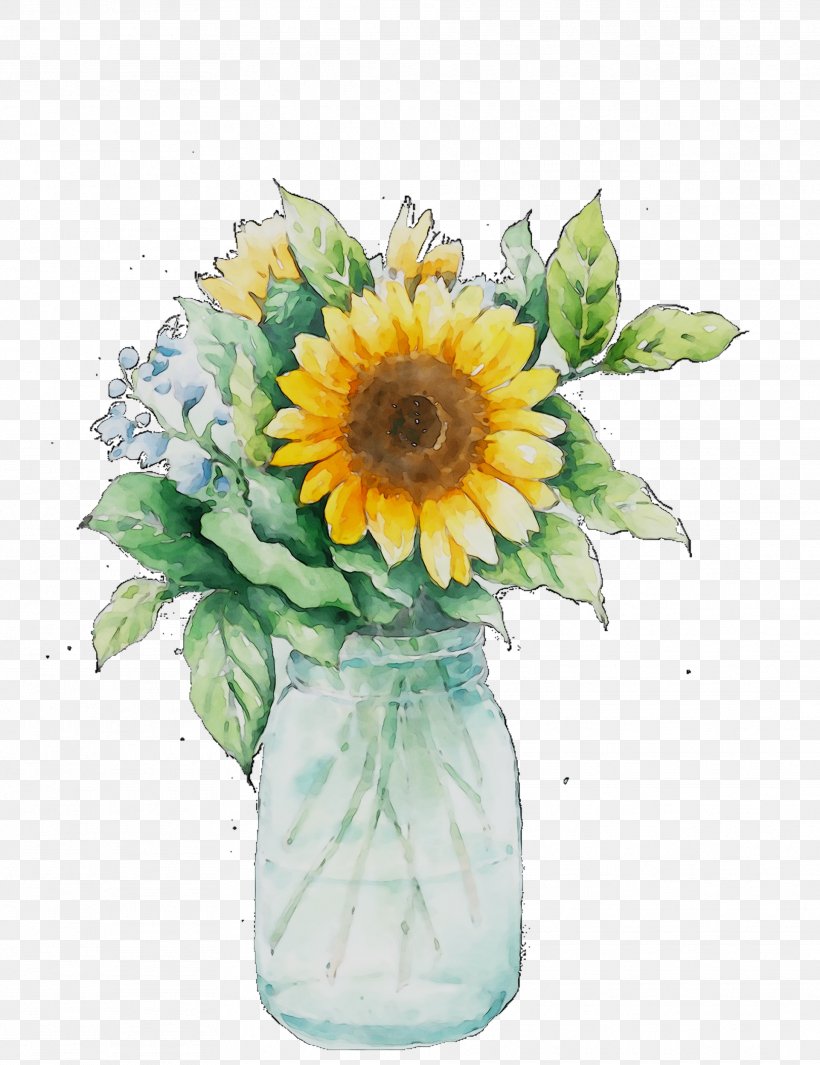 Common Sunflower Floral Design Vase Cut Flowers, PNG, 1922x2498px, Common Sunflower, Annual Plant, Artifact, Artificial Flower, Barberton Daisy Download Free