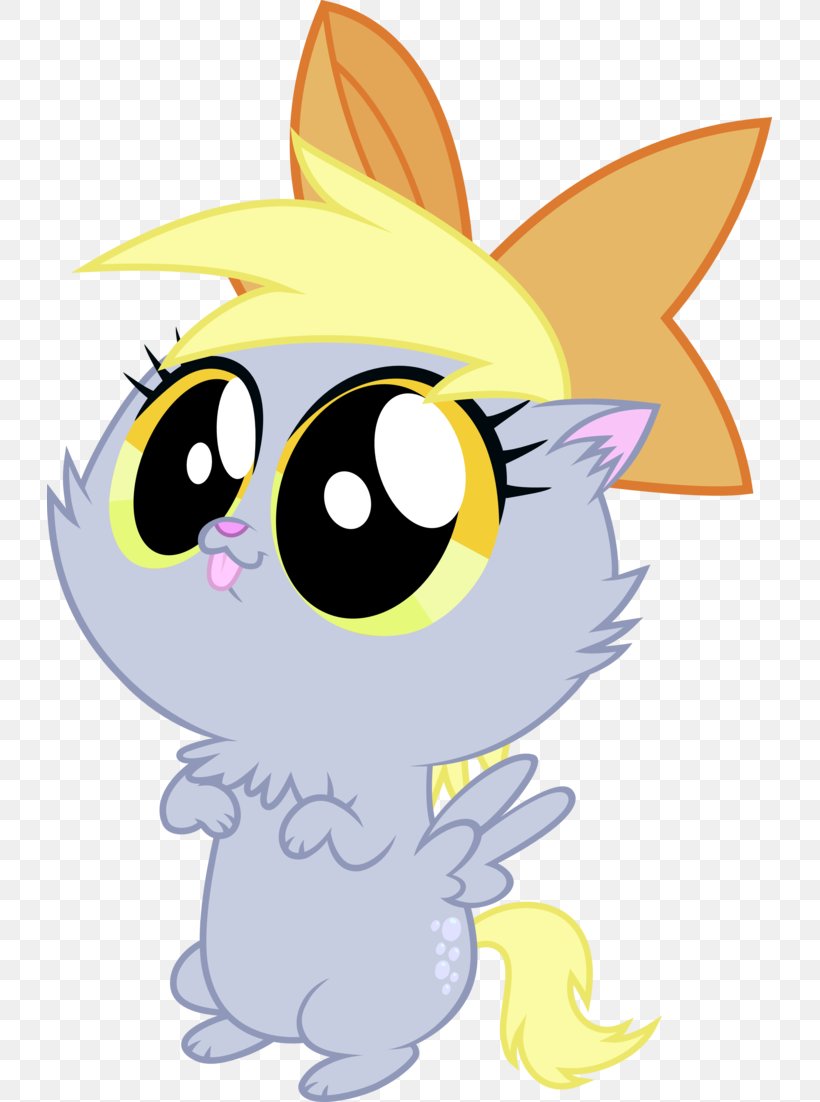 Derpy Hooves Kitten Cat Fluttershy Pony, PNG, 725x1102px, Derpy Hooves, Art, Artwork, Carnivoran, Cartoon Download Free