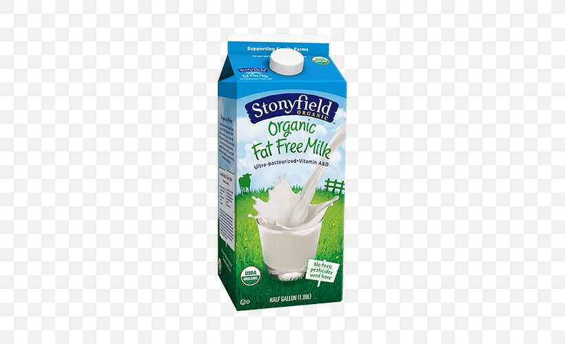 Organic Milk Cream Organic Food Stonyfield Farm, Inc., PNG, 500x500px, Milk, Cream, Dairy Product, Dairy Products, Flavor Download Free