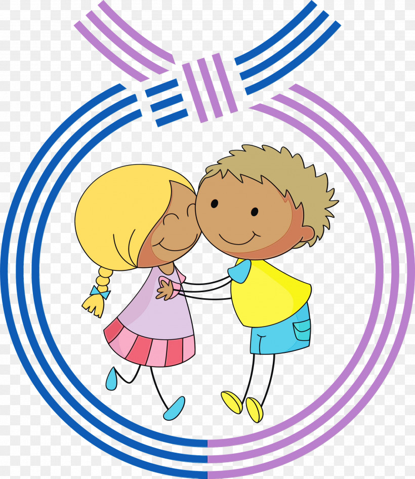 Cartoon Cheek Sharing Child Playing With Kids, PNG, 2600x3000px, Happy Siblings Day, Cartoon, Cheek, Child, Circle Download Free