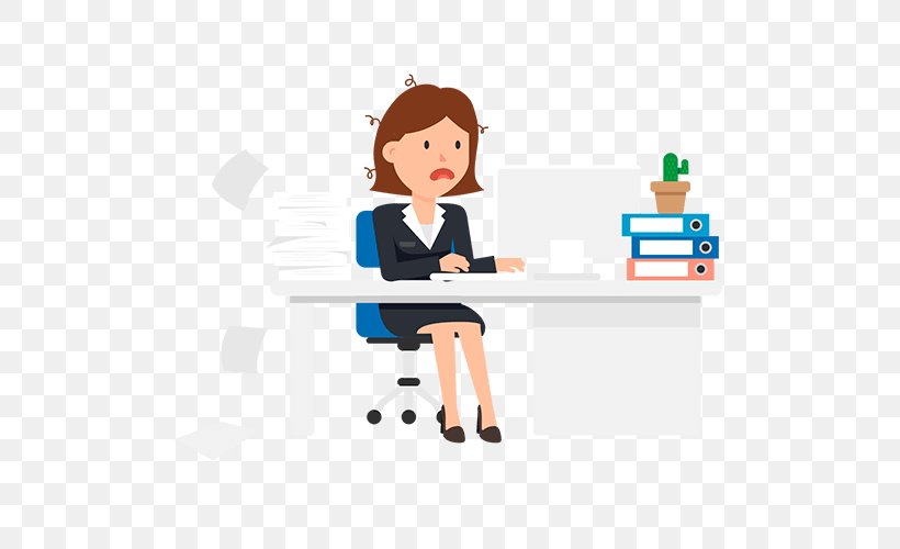 Business Woman, PNG, 501x500px, Woman, Business, Businessperson, Cartoon,  Computer Desk Download Free