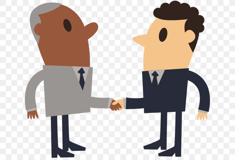 Shake Hands, PNG, 650x560px, Cartoon, Business, Businessperson, Communication, Drawing Download Free