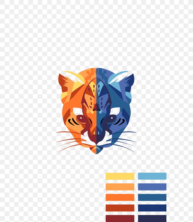 Tints And Shades Complementary Colors Illustration Image, PNG, 595x945px, Tints And Shades, Art, Carnivoran, Cat Like Mammal, Color Download Free