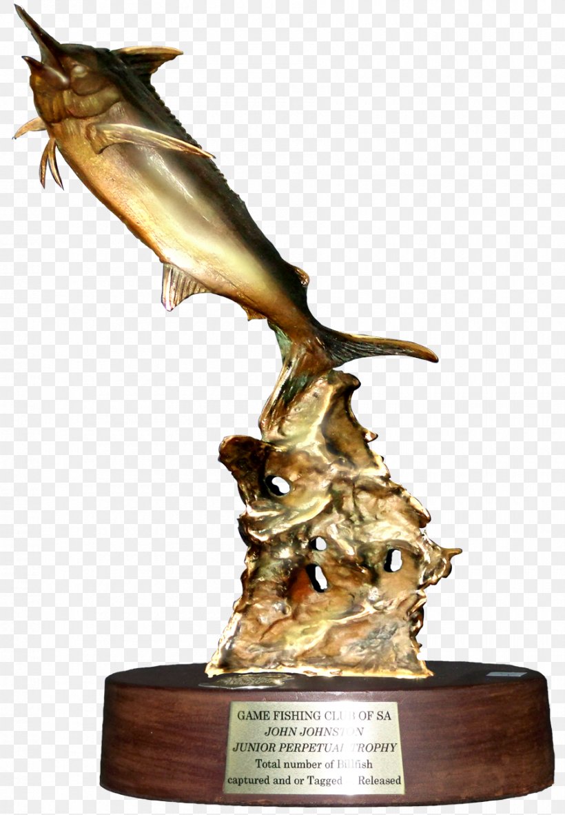 Trophy Fishing Billfish Game Fish Angling, PNG, 900x1298px, Trophy, Angling, Billfish, Bronze, Bronze Sculpture Download Free
