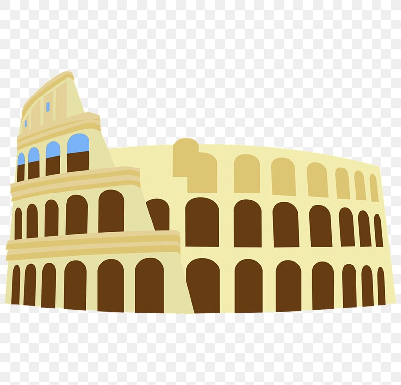 Colosseum Ridge Palatine Hill Clip Art Vector Graphics, PNG, 800x786px, Colosseum, Ancient Roman Architecture, Arch, Architecture, Beige Download Free