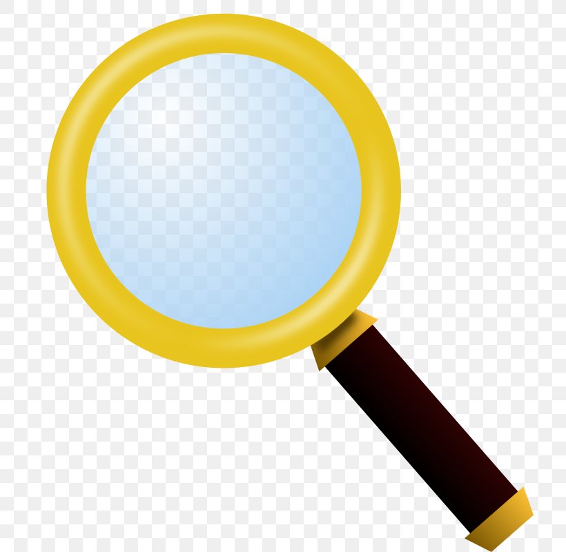 Magnifying Glass Clip Art, PNG, 727x800px, Magnifying Glass, Glass, Magnification, Science, Yellow Download Free