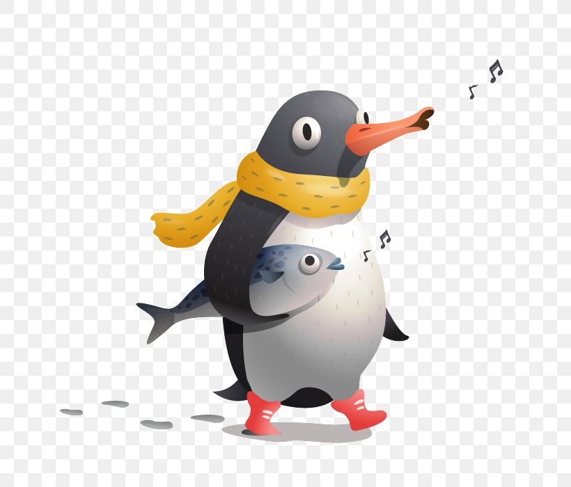 Penguin Antarctic Cartoon Illustration, PNG, 700x700px, Penguin, Animation, Antarctic, Beak, Bird Download Free