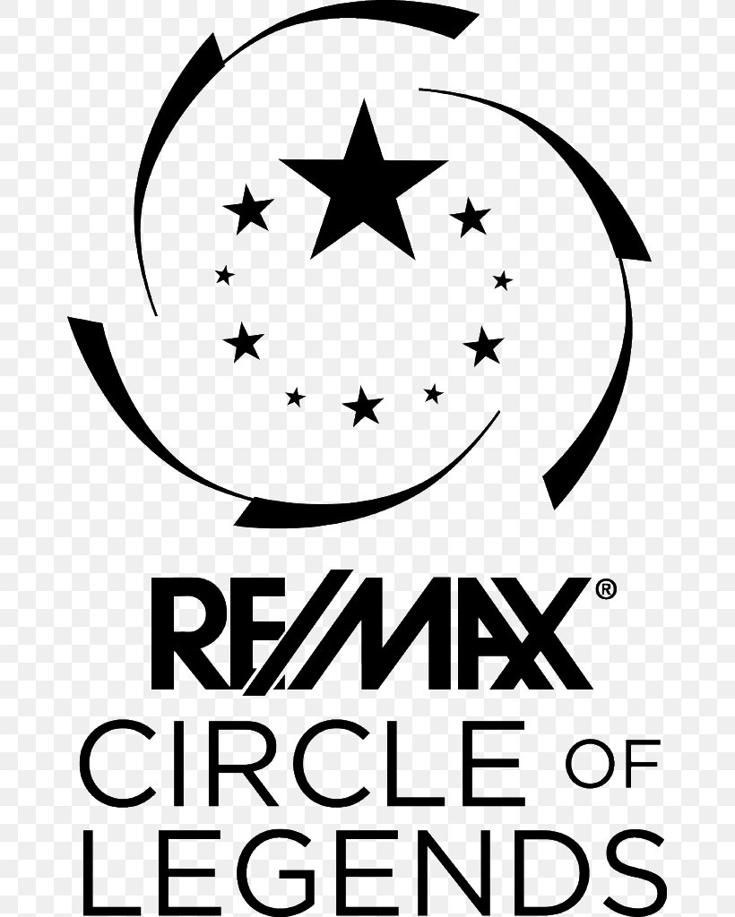 Real Estate Legend RE/MAX, LLC Clip Art Circle, PNG, 669x1024px, Real Estate, Area, Award, Black And White, Brand Download Free
