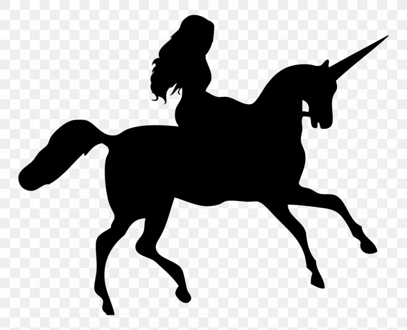 Horse Silhouette Unicorn Clip Art, PNG, 1000x811px, Horse, Black, Black And White, Bridle, Colt Download Free