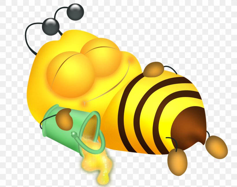 Honey Bee Insect Cartoon Clip Art, PNG, 1600x1260px, Bee, Beehive, Bumblebee, Butterfly, Cartoon Download Free