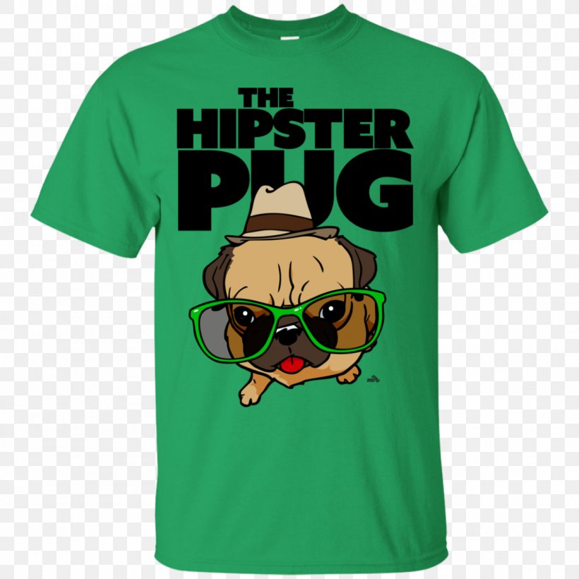 T-shirt Pug Hoodie Bulldog Clothing, PNG, 1155x1155px, Tshirt, Active Shirt, Brand, Bulldog, Carnivoran Download Free