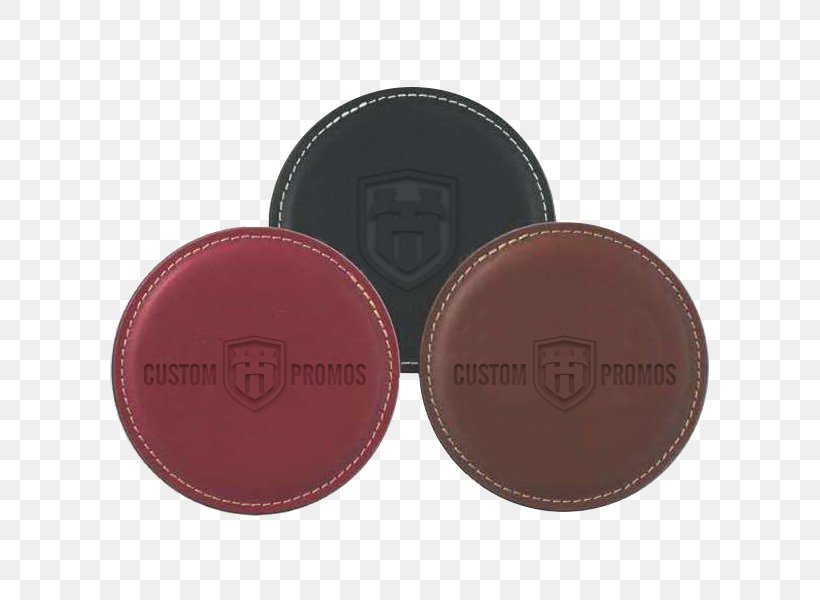 Leather Coasters Promotional Merchandise Paper, PNG, 600x600px, Leather, Advertising, Advertising Campaign, Bonded Leather, Bottle Openers Download Free