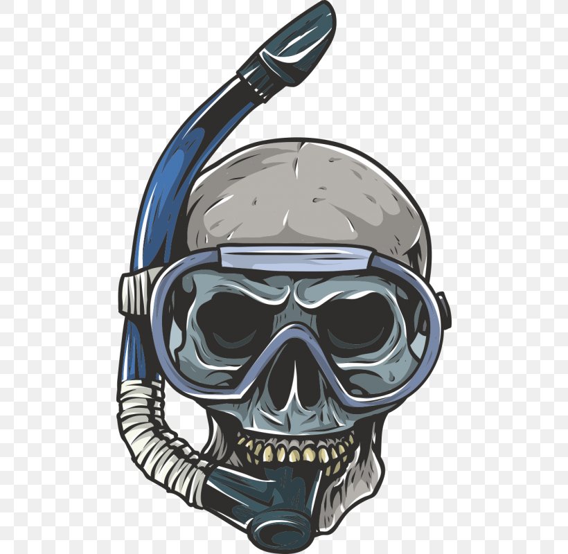 Scuba Diving Underwater Diving Diving & Snorkeling Masks Scuba Set Skull, PNG, 800x800px, Scuba Diving, Audio, Audio Equipment, Bicycle Helmet, Bone Download Free