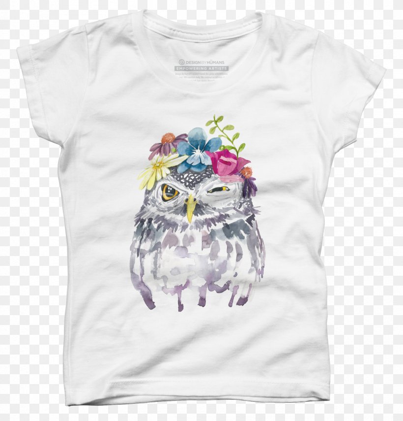 T-shirt Owl Watercolor Painting, PNG, 1725x1800px, Tshirt, Art, Art Museum, Artist, Bird Download Free