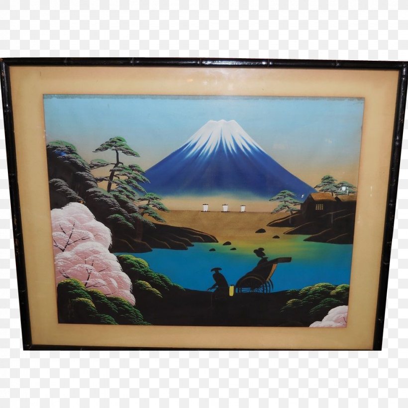 Watercolor Painting Mount Fuji Japanese Painting, PNG, 975x975px, Painting, Art, Artist, Artwork, Fine Art Download Free