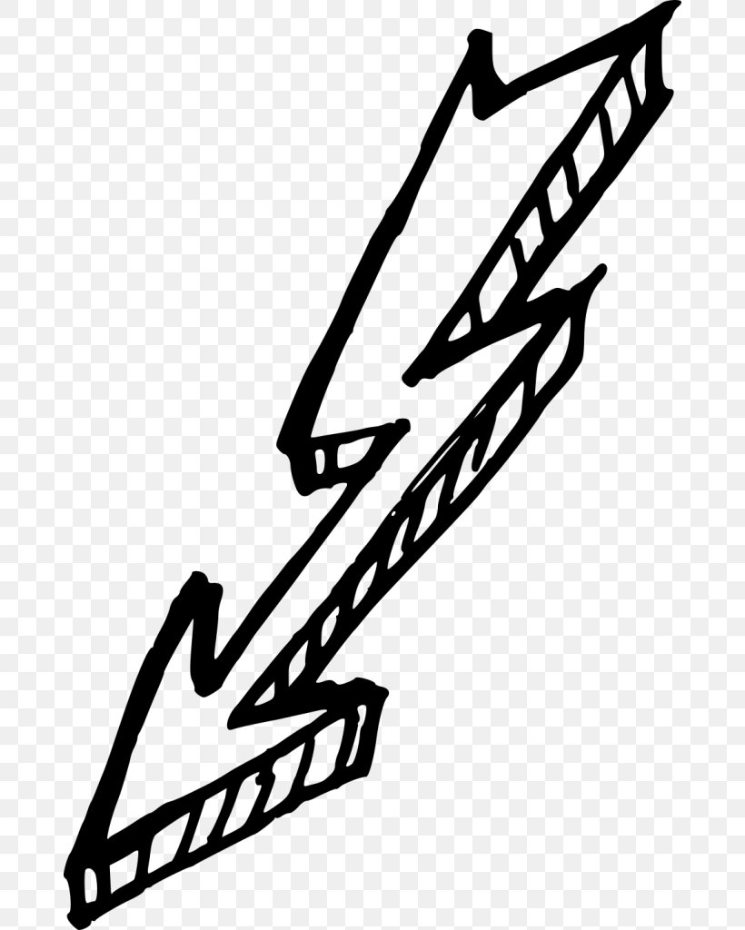 Drawing Lightning Clip Art, PNG, 680x1024px, Drawing, Bicycle Frame, Bicycle Frames, Black, Black And White Download Free