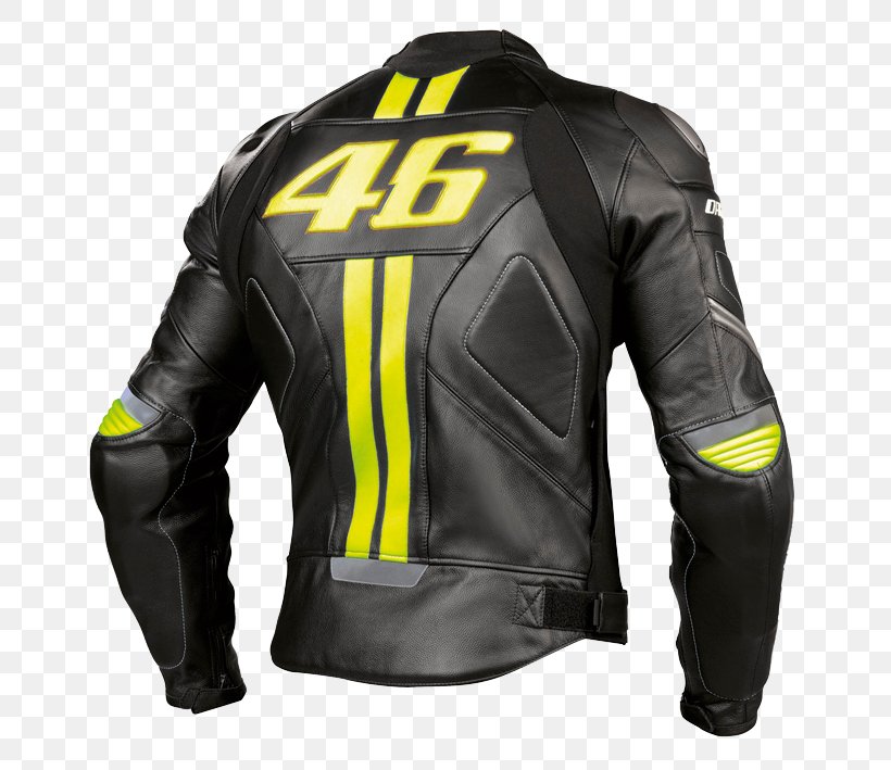 MotoGP Leather Jacket Sky Racing Team By VR46 Motorcycle, PNG, 700x709px, Motogp, Black, Blouson, Dainese, Giubbotto Download Free