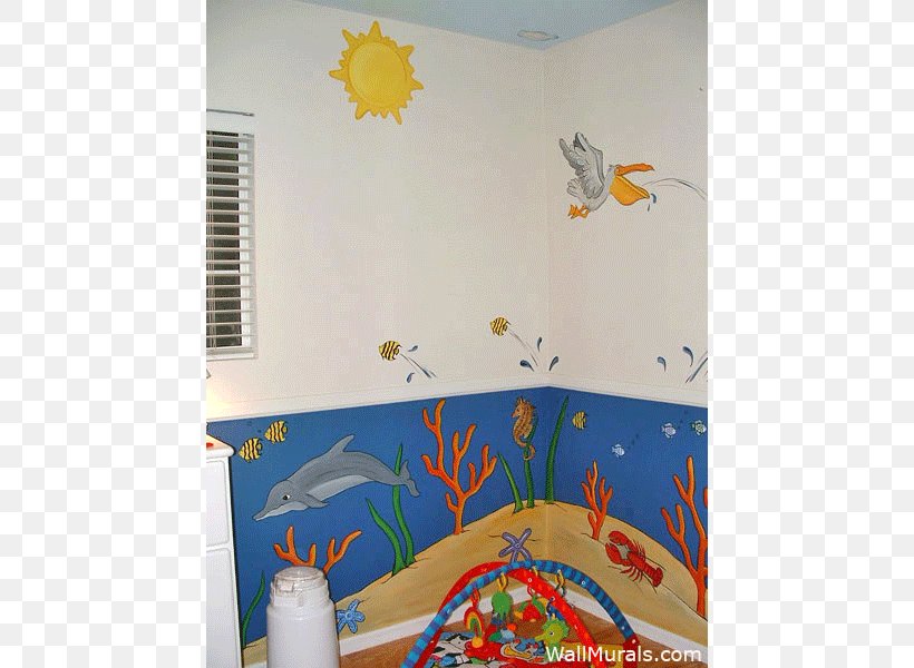 Mural Wall Interior Design Services Room Wallpaper, PNG, 800x600px, Mural, Art, Artwork, Beach, Bedroom Download Free
