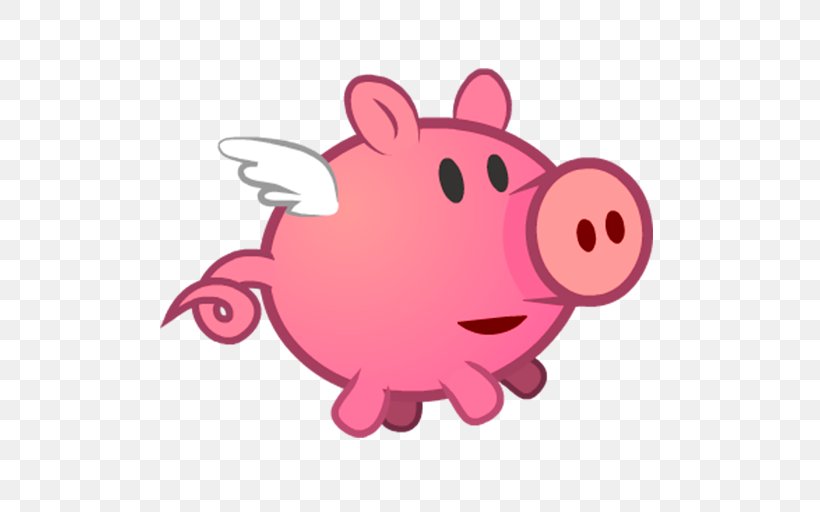 Pig Pink M Snout RTV Pink Clip Art, PNG, 512x512px, Pig, Cartoon, Mammal, Nose, Pig Like Mammal Download Free