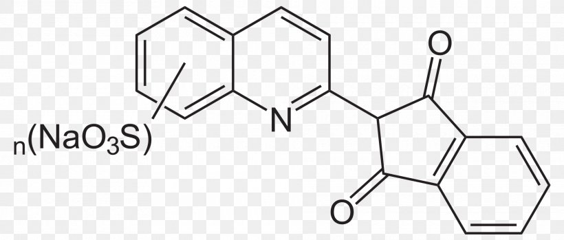 Quinoline Yellow WS Chemistry Proton-pump Inhibitor Tartrazine, PNG, 1920x819px, Quinoline Yellow Ws, Acid, Area, Black And White, Brand Download Free