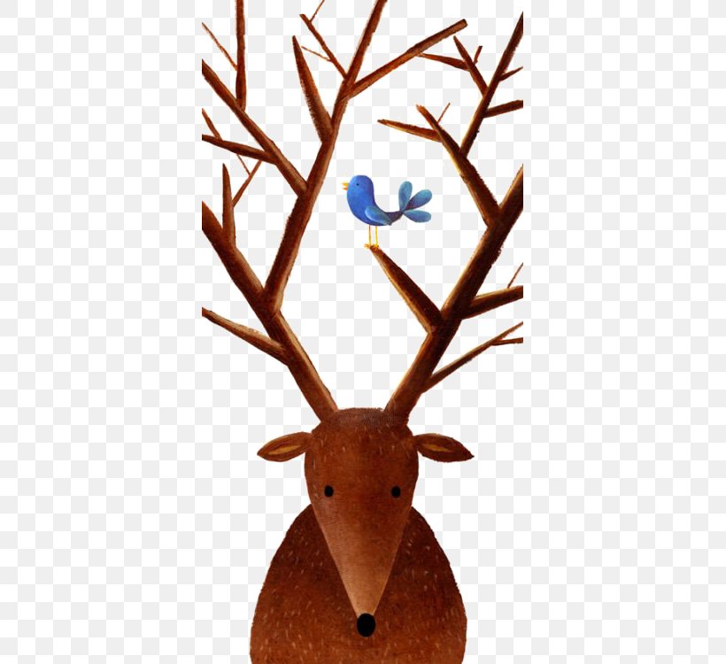 Red Deer Illustrator Antler Illustration, PNG, 363x750px, Deer, Antler, Art, Behance, Branch Download Free