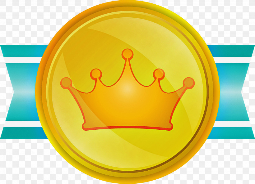 Award Badge, PNG, 3000x2173px, Award Badge, Badge, Crown, Emblem, Gold Download Free