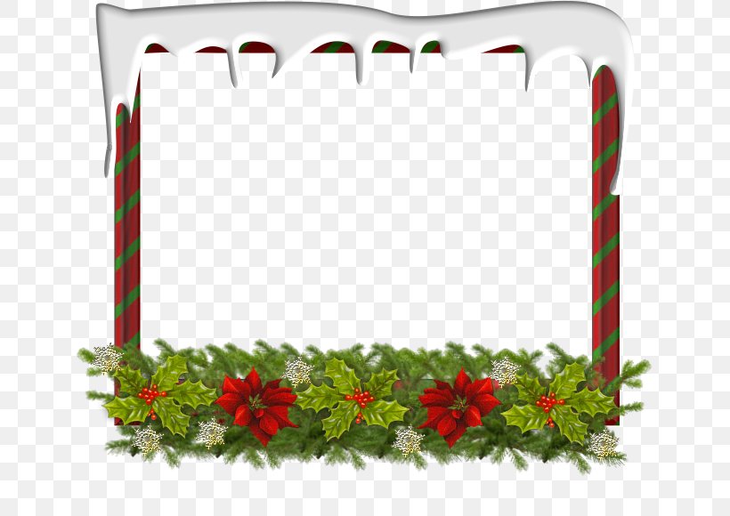 Christmas Day Picture Frames Clip Art Image Photograph, PNG, 735x580px, Christmas Day, Aquifoliaceae, Blog, Border, Centerblog Download Free