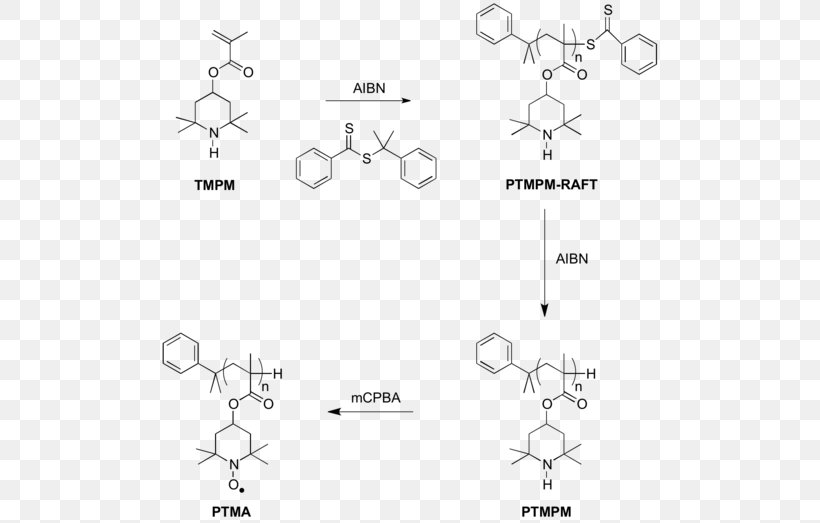 TEMPO Organic Radical Battery Redox Chemical Synthesis, PNG, 500x523px, Tempo, Area, Azobisisobutyronitrile, Black And White, Chemical Reaction Download Free