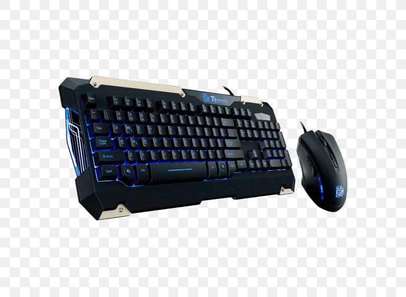 Computer Keyboard Computer Mouse Computer Cases & Housings Thermaltake Gamer, PNG, 600x600px, Computer Keyboard, Backlight, Computer Cases Housings, Computer Component, Computer Mouse Download Free