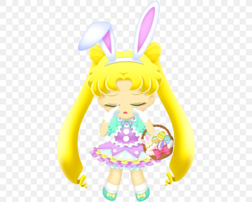 Easter Bunny Rabbit Hare Sailor Moon, PNG, 500x657px, Easter Bunny, Baby Toys, Cartoon, Drawing, Easter Download Free