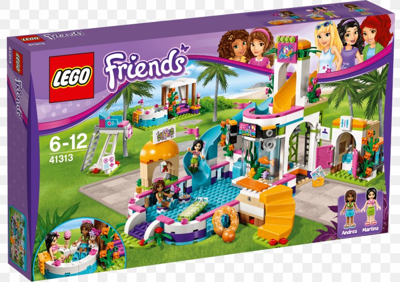LEGO Friends Toy Lego City Swimming Pool, PNG, 1184x837px, Lego Friends, Air Mattresses, Amusement Park, Doll, Lego Download Free