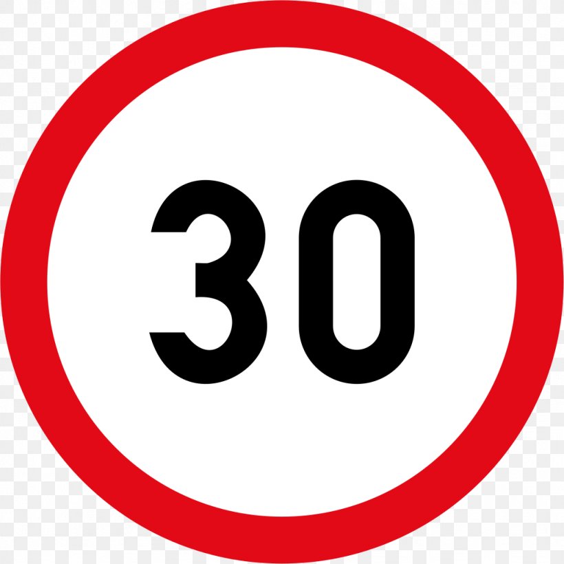 Speed Limit Traffic Sign Number, PNG, 1024x1024px, Speed Limit, Area ...