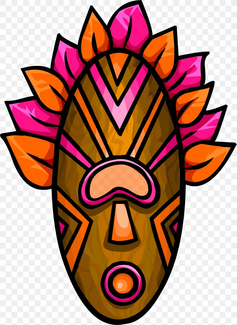 Tiki Hawaiian Polynesia Clip Art, PNG, 1687x2316px, Tiki, Hawaiian, Headgear, Luau, Mask Download Free