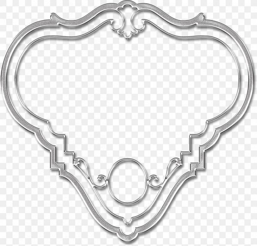 Picture Frames Raster Graphics, PNG, 1200x1150px, Picture Frames, Black And White, Body Jewelry, Gold, Heart Download Free