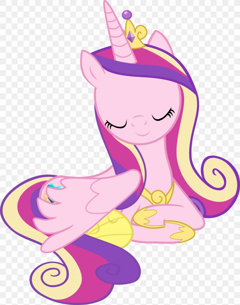 Princess Cadance Twilight Sparkle Pony Rainbow Dash Pinkie Pie, PNG, 3776x4810px, Watercolor, Cartoon, Flower, Frame, Heart Download Free