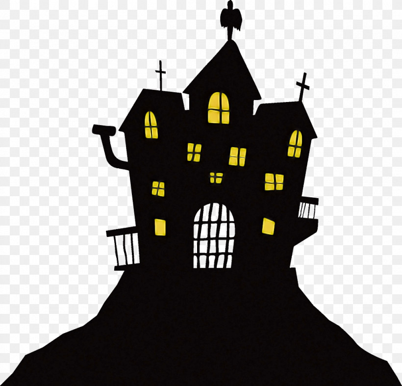 Haunted House Halloween Haunted Halloween, PNG, 1024x984px, Haunted House, Architecture, Building, Castle, Clock Tower Download Free