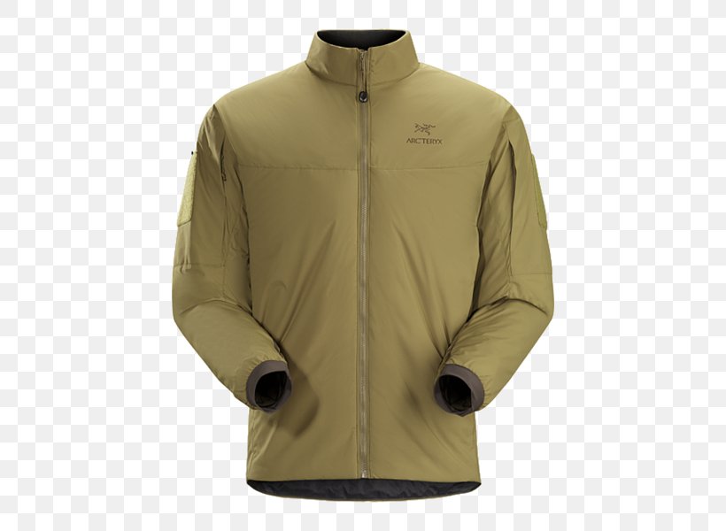 Jacket Hoodie Arc'teryx Alpha Industries, PNG, 432x600px, Jacket, Alpha Industries, Beige, Clothing, Coat Download Free