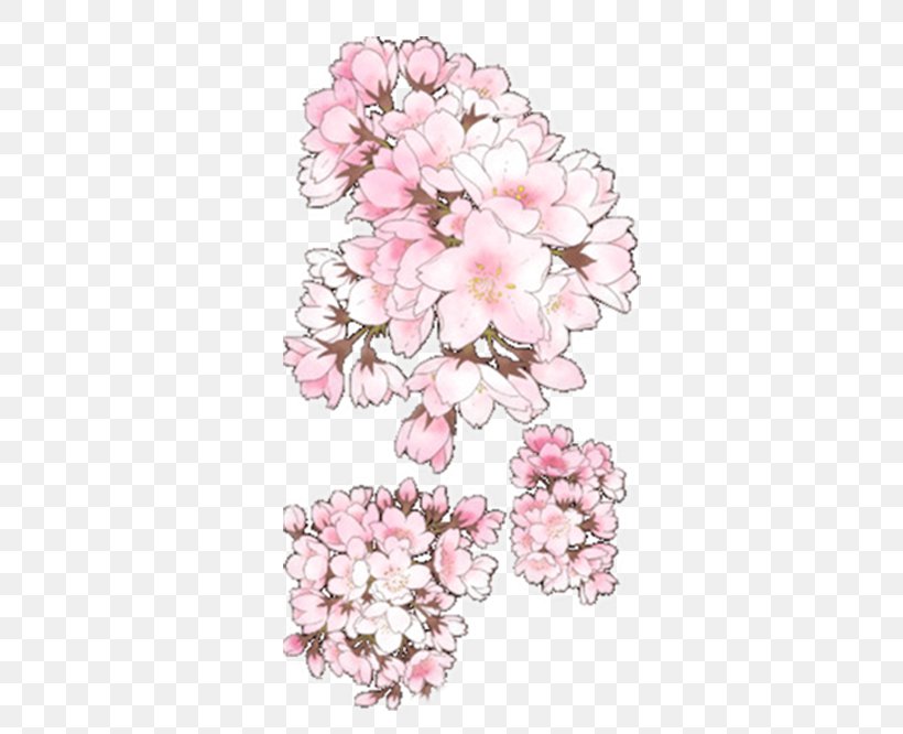Jinhae Floral Design Cherry Blossom Drawing, PNG, 500x666px, Floral Design, Blossom, Branch, Cherry, Cherry Blossom Download Free