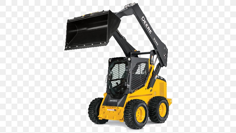 John Deere Skid-steer Loader Architectural Engineering Operating Capacity Heavy Machinery, PNG, 642x462px, John Deere, Architectural Engineering, Automotive Exterior, Automotive Tire, Bucket Download Free