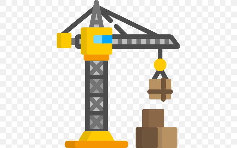 Crane Construction, PNG, 512x512px, Logistics, Business Administration, Technology, Transport, Yellow Download Free