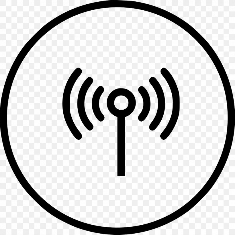 Signal Aerials Electronics, PNG, 980x982px, Signal, Aerials, Area, Black And White, Computer Network Download Free