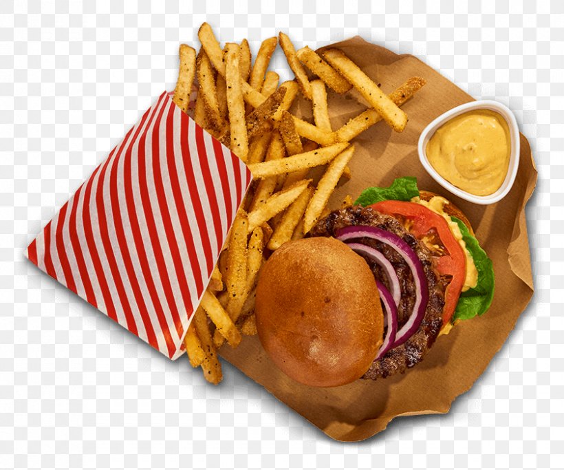 French Fries Buffalo Burger TGI Friday's Cheeseburger Slider, PNG, 840x700px, French Fries, American Food, Bar, Buffalo Burger, Cheeseburger Download Free