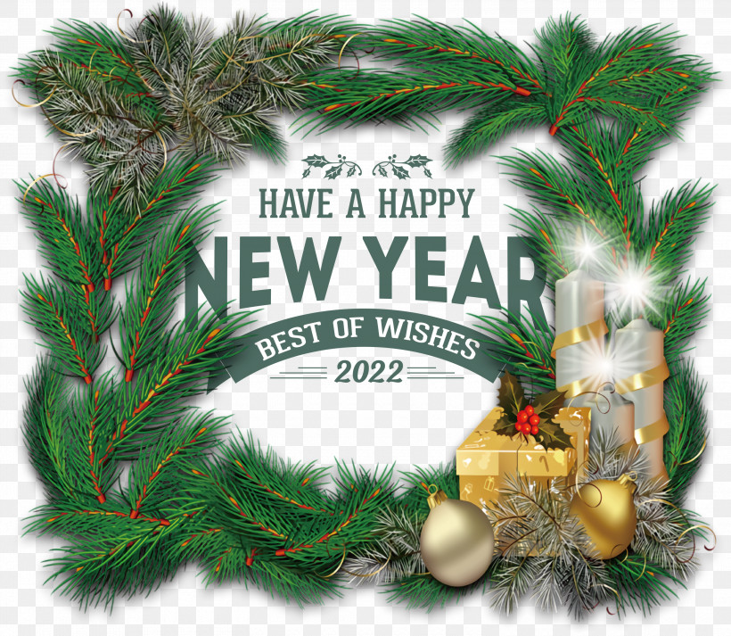 Happy New Year 2022 2022 New Year 2022, PNG, 3000x2610px, Christmas Day, Bauble, Christmas Decoration, Christmas Tree, Drawing Download Free