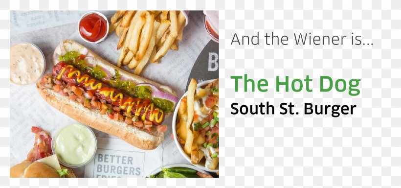 Hot Dog Days Hamburger Junk Food South St. Burger, PNG, 1920x900px, Hot Dog, American Food, Appetizer, Brand, Breakfast Download Free