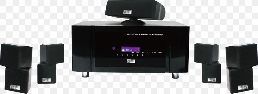 5.1 Surround Sound Audio Home Theater Systems, PNG, 2004x733px, 51 Surround Sound, Sound, Audio, Audio Equipment, Audio Power Amplifier Download Free