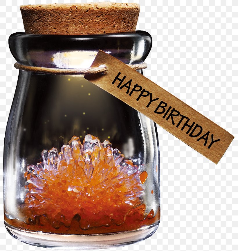 Crystal Growth Wish Birthday Flower, PNG, 803x862px, Crystal, Birthday, Bottle, Collectable, Crystal Growth Download Free