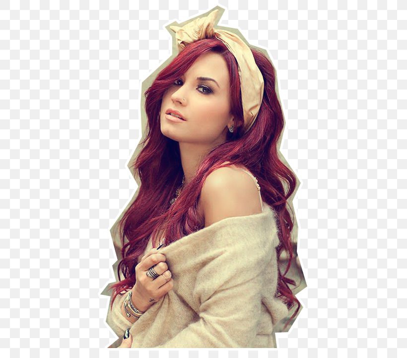 Demi Lovato Human Hair Color Auburn Hair Red Hair, PNG, 584x720px, Demi Lovato, Auburn Hair, Blue Hair, Brown Hair, Celebrity Download Free