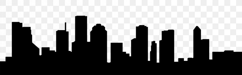 Houston Skyline Downtown Houston Northpoint Houston Electric Skyline Drive, PNG, 4116x1289px, Houston Skyline, Art, Black And White, City, Downtown Houston Download Free